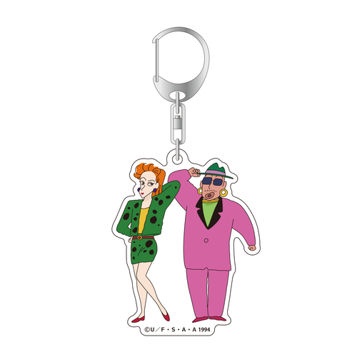 クレヨンしんちゃん アクリルキーホルダー ニーナ＆サリー | クレヨン